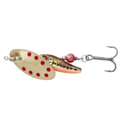 Savage Gear Obrotówka #2  7,3g Minnow Gold Red